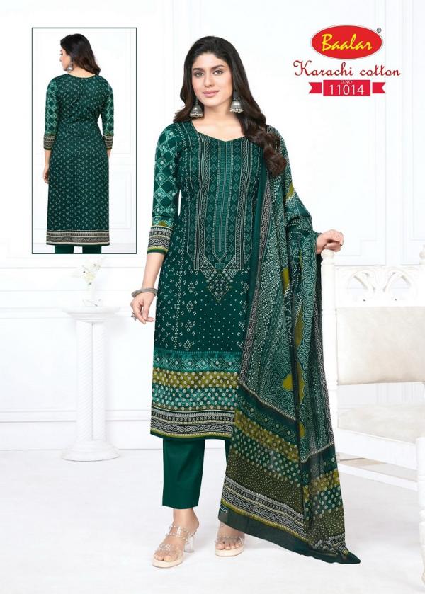 Baalar Karachi Cotton Vol-11 – Dress Material